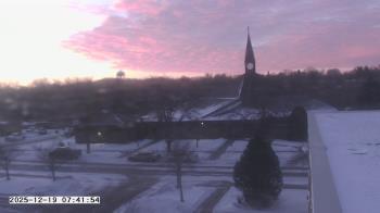 Weather camera view of St. Michael Catholic School.