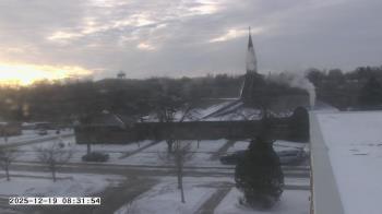 Weather camera view of St. Michael Catholic School.