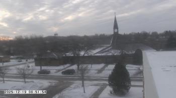 Weather camera view of St. Michael Catholic School.