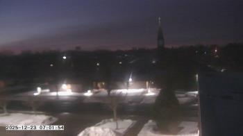 Weather camera view of St. Michael Catholic School.