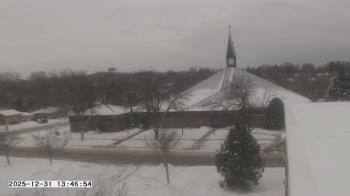 Weather camera view of St. Michael Catholic School.