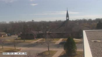 Weather camera view of St. Michael Catholic School.