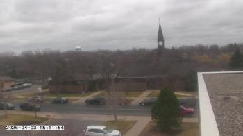 Weather camera view of St. Michael Catholic School.