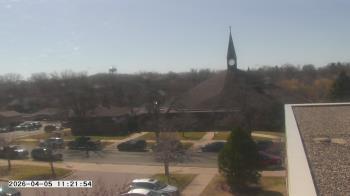 Weather camera view of St. Michael Catholic School.