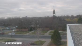 Weather camera view of St. Michael Catholic School.