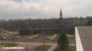 Weather camera view of St. Michael Catholic School.