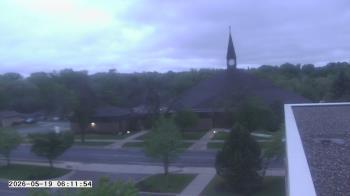 Weather camera view of St. Michael Catholic School.