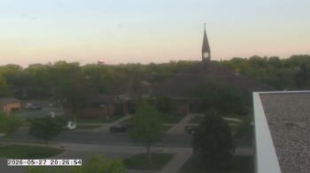 Weather camera view of St. Michael Catholic School.