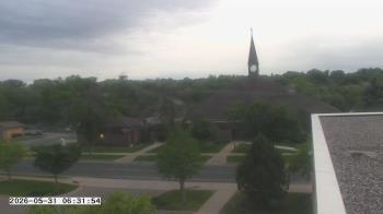 Weather camera view of St. Michael Catholic School.