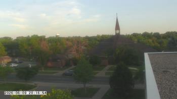 Weather camera view of St. Michael Catholic School.