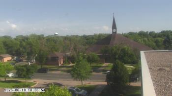 Weather camera view of St. Michael Catholic School.
