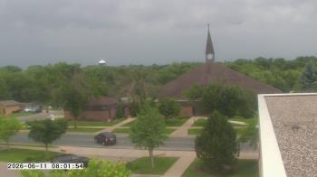 Weather camera view of St. Michael Catholic School.
