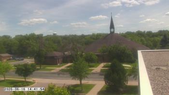 Weather camera view of St. Michael Catholic School.