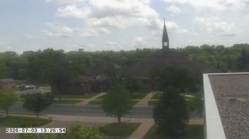 Weather camera view of St. Michael Catholic School.