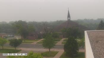 Weather camera view of St. Michael Catholic School.
