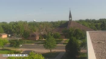 Weather camera view of St. Michael Catholic School.