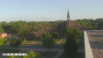 Weather camera view of St. Michael Catholic School.