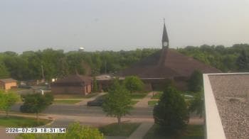 Weather camera view of St. Michael Catholic School.