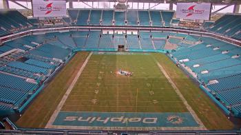 Weather camera view of Hard Rock Stadium (east lot).