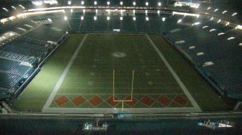 Weather camera view of Hard Rock Stadium (east lot).