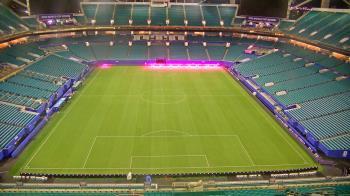 Weather camera view of Hard Rock Stadium (east lot).