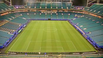 Weather camera view of Hard Rock Stadium (east lot).
