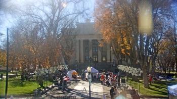 Weather camera view of Prescott Courthouse Square.