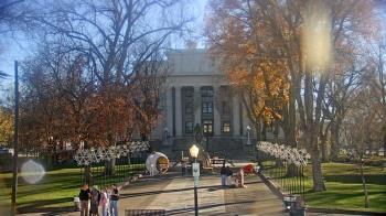 Weather camera view of Prescott Courthouse Square.