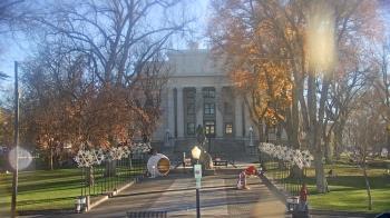 Weather camera view of Prescott Courthouse Square.