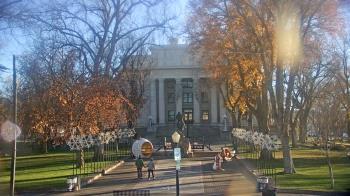 Weather camera view of Prescott Courthouse Square.