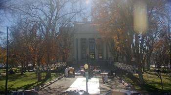 Weather camera view of Prescott Courthouse Square.
