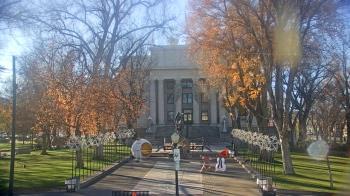 Weather camera view of Prescott Courthouse Square.