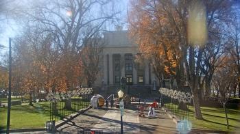Weather camera view of Prescott Courthouse Square.