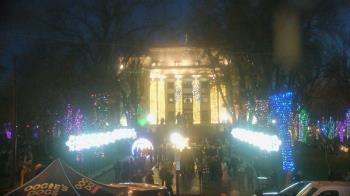 Weather camera view of Prescott Courthouse Square.