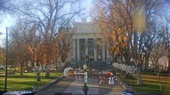 Weather camera view of Prescott Courthouse Square.