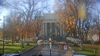 Weather camera view of Prescott Courthouse Square.