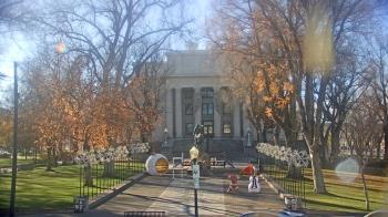 Weather camera view of Prescott Courthouse Square.
