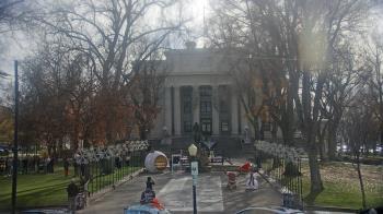Weather camera view of Prescott Courthouse Square.