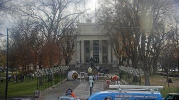 Weather camera view of Prescott Courthouse Square.