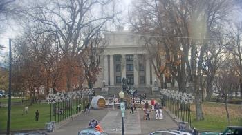 Weather camera view of Prescott Courthouse Square.