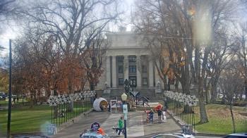 Weather camera view of Prescott Courthouse Square.