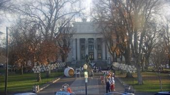 Weather camera view of Prescott Courthouse Square.