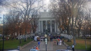 Weather camera view of Prescott Courthouse Square.