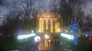 Weather camera view of Prescott Courthouse Square.
