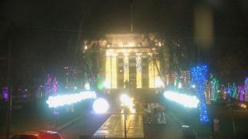 Weather camera view of Prescott Courthouse Square.