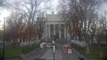 Weather camera view of Prescott Courthouse Square.