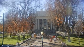 Weather camera view of Prescott Courthouse Square.