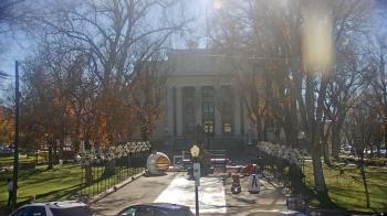 Weather camera view of Prescott Courthouse Square.