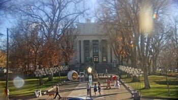Weather camera view of Prescott Courthouse Square.