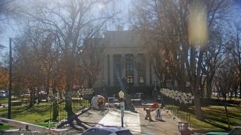 Weather camera view of Prescott Courthouse Square.
